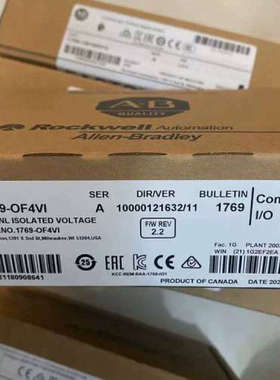 1769-OF4VI输模块，CompactLogix，模拟议价
