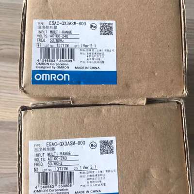 (议价）温控器 E5AC-QX3ASM-800，，