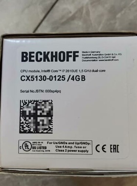 倍福CX5130-01254GB，，TC3授权(议价)