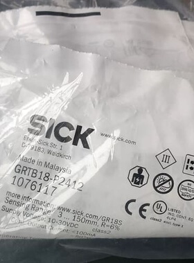 SICK传感器GRTB18-P2412货号1076117(议价)