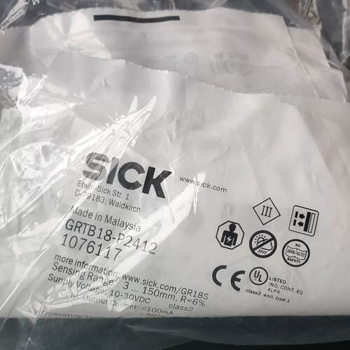SICK传感器GRTB18-P2412货号1076117(议价)