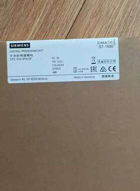 (议价）6ES7516-3AN01-0AB0