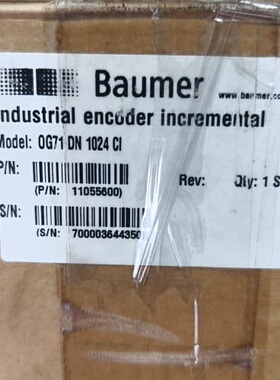 Baumer堡盟工业编码器 OG71 DN 1024(议价)