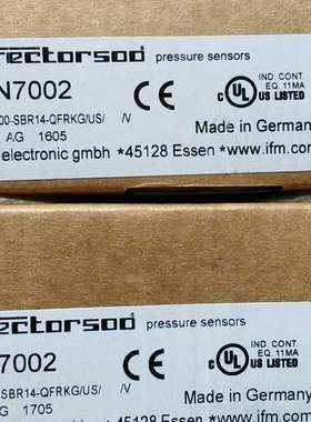 (议价）IFM易福门压力传感器PN7002！制造，品