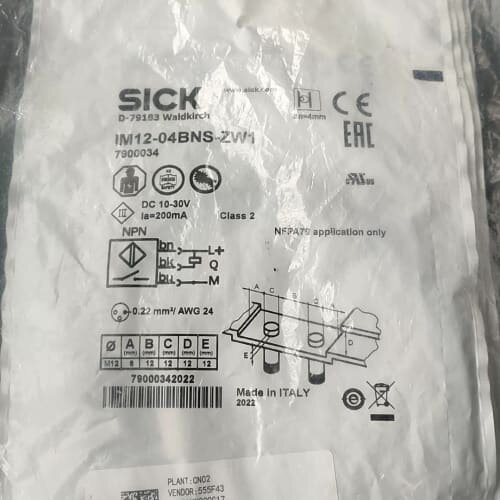 SICK传感器IM12-04BNS-ZW1货号79000(议价)