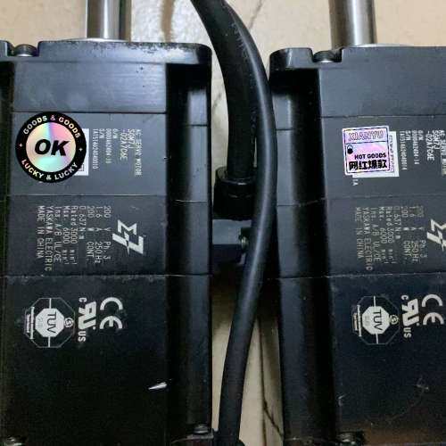 (议价）安川7系值伺服刹车电机200WSGM7J-02AFC6E