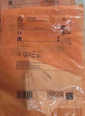 IFM易福门IFC258全金属电感式接近开关IF议价