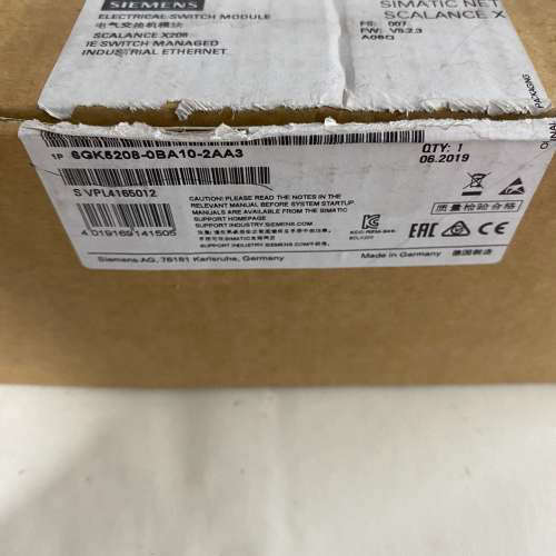 模块，6GK5208-0BA10-2AA3，图议价