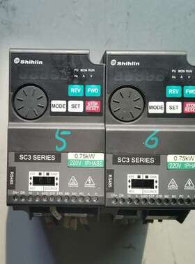 (议价）SC3-021-0.75K 士林变频器，0.75KW，220