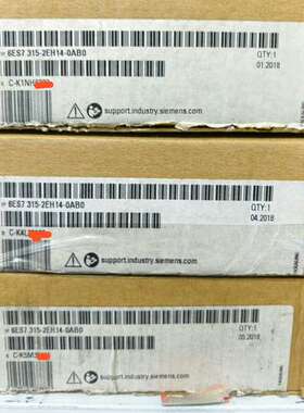 6ES7 315-2EH14-0AB0  18年 17议价