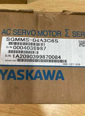 安川伺服电机，SGMMS-04A3C6S，，盒议价