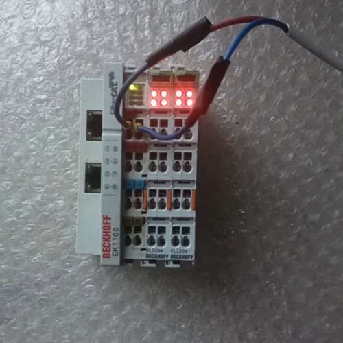 倍福模块 KL3204 ，通电有亮灯，，议价