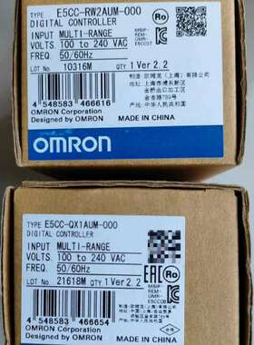 (议价）温控器E5CC-RW2AUM-000 E5CC-QX1