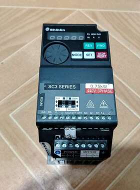 0.75kw士林变频器SC3-043-0.75K，功率0.7议价