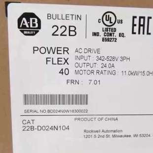 22B D024N104 22F 变频器 议价