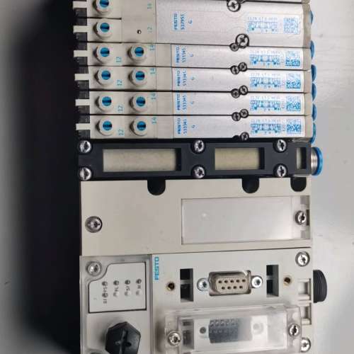 FESTO MPA-FB-VI 阀岛9成新，阀岛配置如下：议价