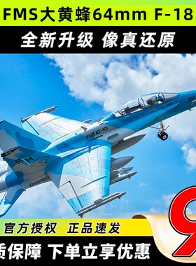 FMS大黄蜂Hornet固定翼航模F-18