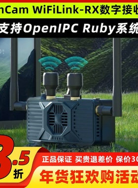 RunCam WiFiLink-RX图传数字高清接收机支持Ruby OpenIPC系统图传