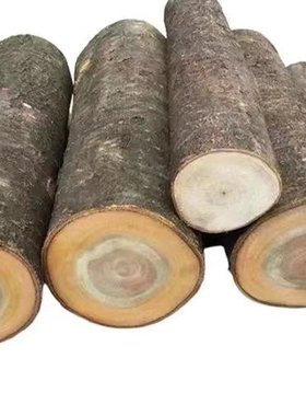 天然老桃木装饰摆件实木桃树枝条家居装饰品原木工艺品