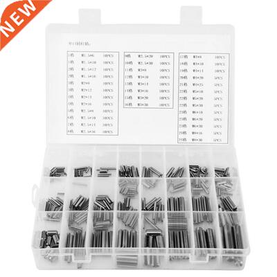 280Pcs Spring Tension Pins Set M1.5 M2 M2.5 M3 M4 M5 M6 M8 S