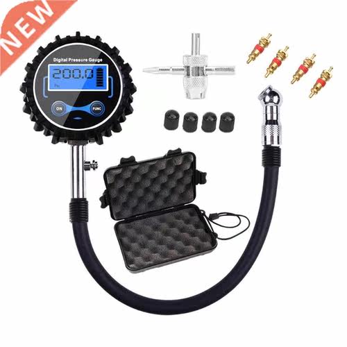 Digital Tire Inflator with Pressure Gauge LCD Large Screen