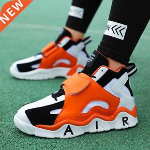 High Top Men Basketball oes Unisex Air Cuion Me Sneake