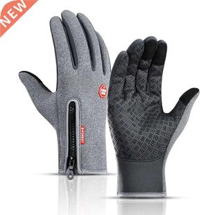 Winter Gloves Mens Touchscreen Waterproof Windproof Skiing C