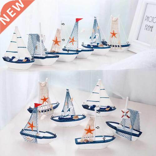 hot sale! Marine Nautical Creative Sailboat Mode Room Decor