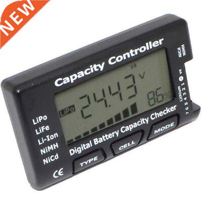 Battery Voltage Tester Checking Tool RC Meter 7 Digital