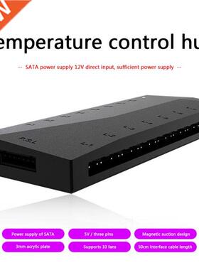ID-COOLING HA-02 ARGB Hub PWM Fan Controller Powered 8 Way 5