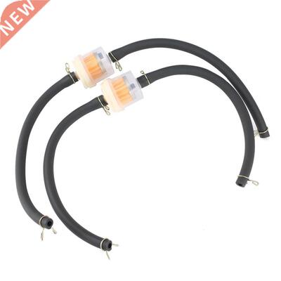2PCS/SET 6mm Inline Gas Petrol Gasoline Liquid Fuel Oil Filt