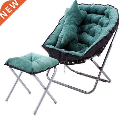 Lounger Sofa Chair Leisure Fabric Art Single Folding