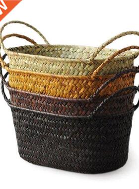 Handmade DIY raw Flower Pot Basket Fruit Sundries