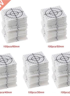 100 Pcs Reflector Sheet Reflective Tape Target Total Station