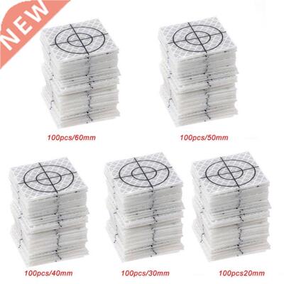 100 Pcs Reflector Sheet Reflective Tape Target Total Station