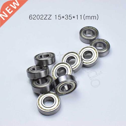 1pcs 6202ZZ 15*35*11(mm) chrome steel Metal Sealed High spe