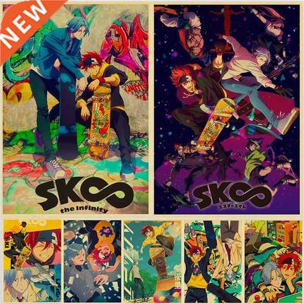 Anime SK8 the Infinity Poster Home Room Decoration Wall Stic