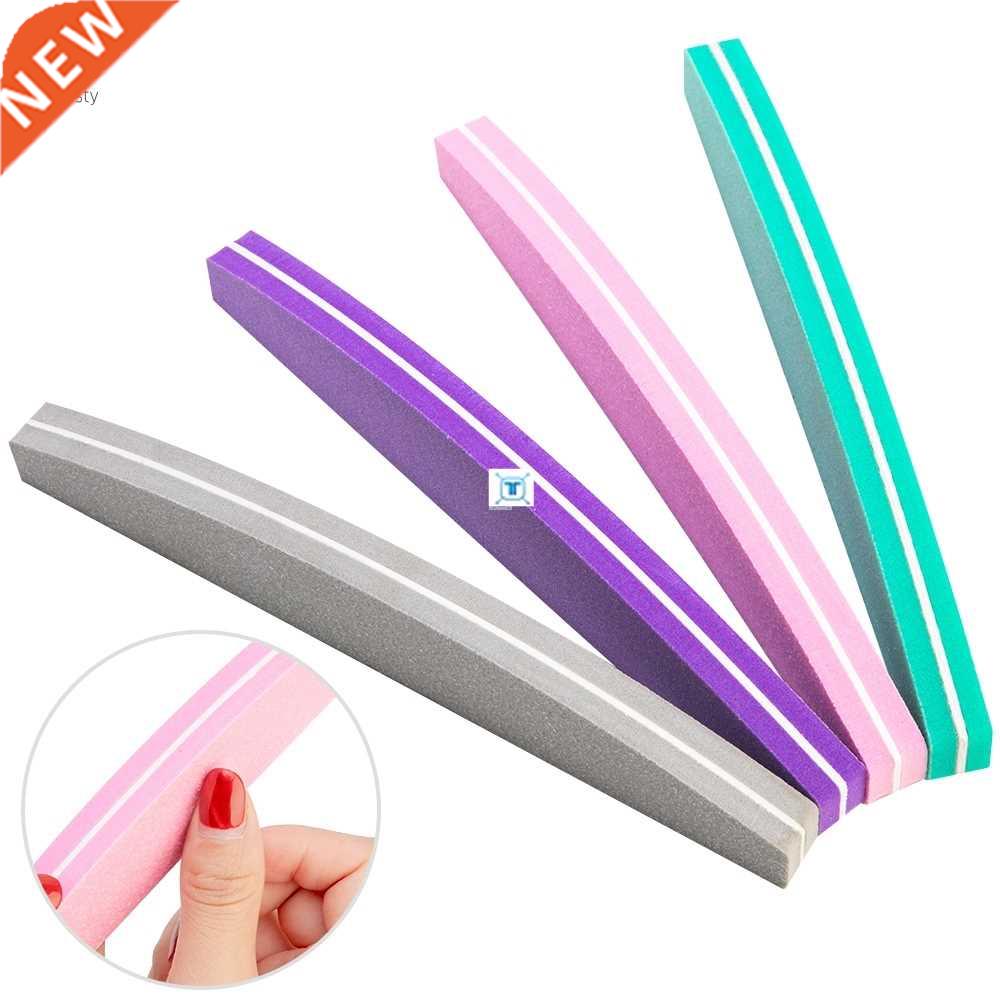 5/10pcs Nail File Nail Buffer 100/180 Sanding Buffer Block图片