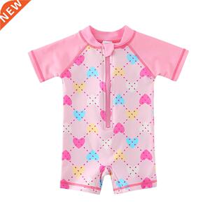 Wishere Baby Girl's Swimwear One-piece Swimsuit Toddlers Swi