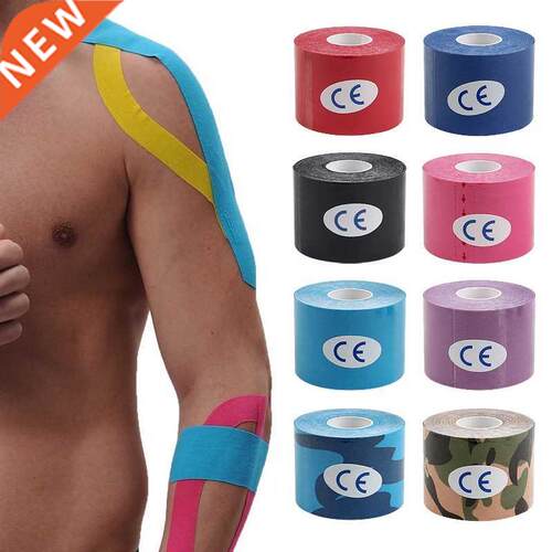 Good Quality 5mx5cm Athletic Kinesiology Muscle Kinesiotape