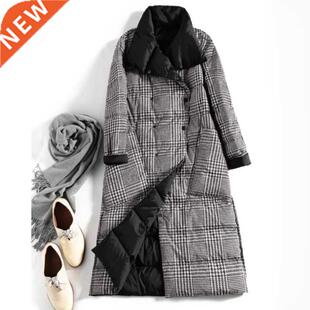 SEDUTMO Winter Long Womens Down Jackets Ultra Light Coat Th