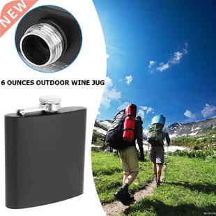 8oz Portable Flagon Matte Mini Stainless Steel Hip Flask