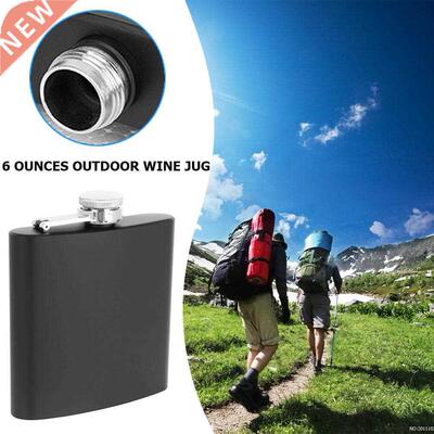 8oz Portable Flagon Matte Mini Stainless Steel Hip Flask