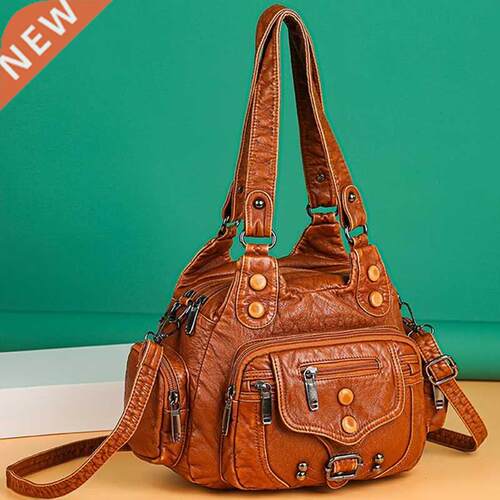 New Fashion High Quality Woman Messenger Bag Luxury Soft Lea
