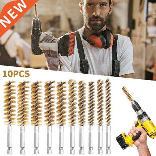 10Pcs Polshng Wre Brushes Wre Tube Cleanng Brush Mach
