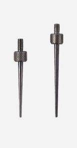 2pcs M2.5 tungsten steel sharp head Dial gauge probe,