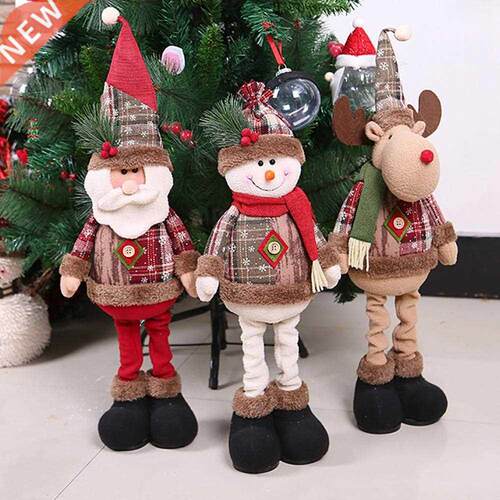 Telescopic Christmas Doll Merry Christmas Decor for Home 202