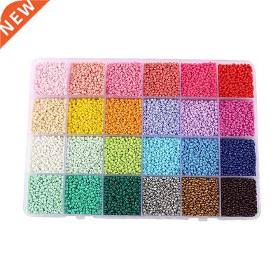 2mm Glass Seeds Beads Charm Crystals Spacer Glass Beads For