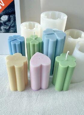 Four Leaf Clover Silicone Mold  Epoxy Resin Candle Mould