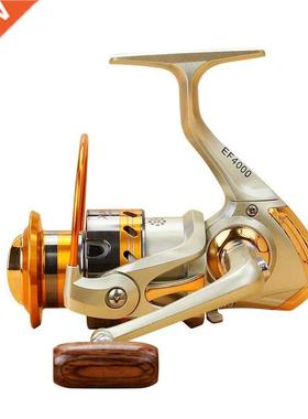 500-9000 series Distant Wheel Metal Spinning Fiing Reel 5.